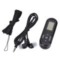 HanRongDa HRD-727 DSP FM Radio Portable Mini Design ABS Retro Digital Display Radio Portable LCD Display DSP FM Radio w/Earphone. 