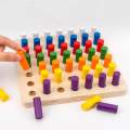 Colour Peg Board For Kids Play, Match, Puzzle , Learn. 