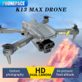 K13 MAX Drone Aerial Vehicle 4K HD Aerial Photography Four Axis Aircraft Folding Fixed Height Kid's Remote-controlled Aircraft. 