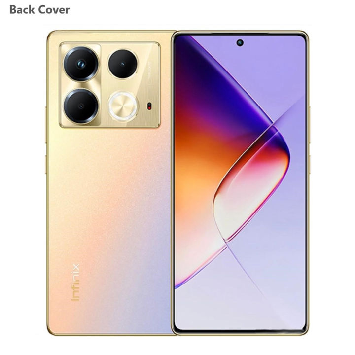Infinix Note 40 Transparent Soft TPU Jelly Back Case Shockproof Bumper