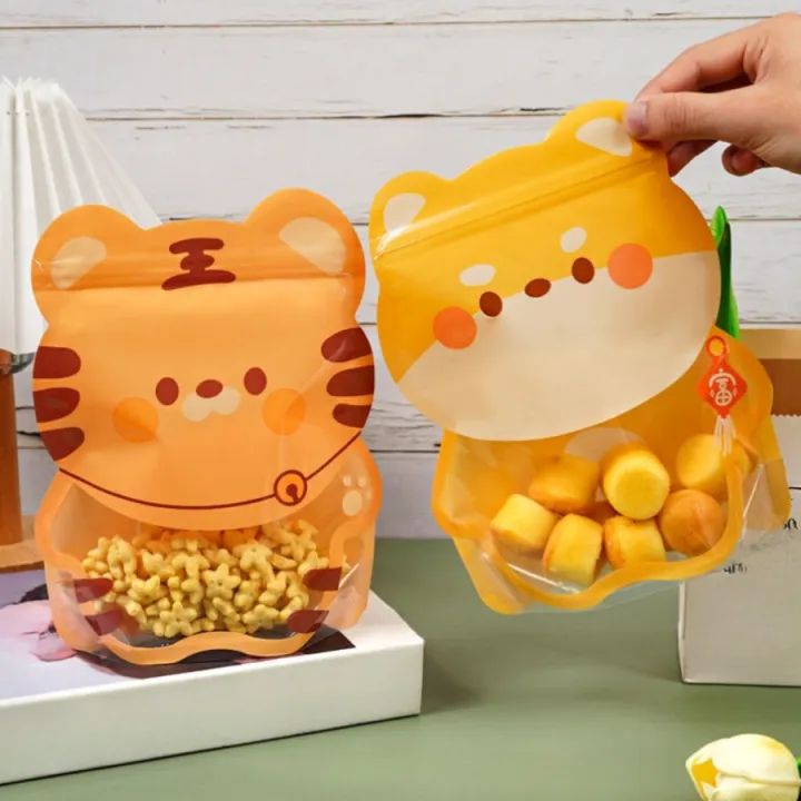 10pcs%20Cute%20Animal%20Shape%20%20Bags%20For%20Small%20Business,%20Great%20For%20Party%20Supplies/Snack/Candy/Nut&Cookies%20Packaging%20-%20Image%202