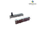 5pcs Straight slide push-pull potentiometer 45mm B10K 30 stroke mono mixer fader  Handle length 10MM 3 feet. 
