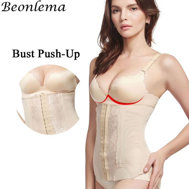 Mesh%20Embroidered%20Corset%20Body%20Shaper%20faja%20Waist%20Trainer%20Original%20Colombian%20Girdles%20For%20Women%20Belly%20Tightening%20Control%20Shapewear%20-%20Image%204
