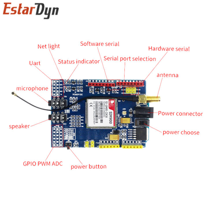 SIM900%20GPRS/GSM%20Shield%20Development%20Board%20Quad-Band%20Module%20For%20Arduino%20Compatible%20-%20Image%205