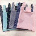 Foldable Oxford Fabric Bags High Density Quality Fabric Eco-friendly Shopping Bags for Women. 