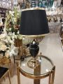 Ceramic Table Lamp  with Metal Base 18.5". 