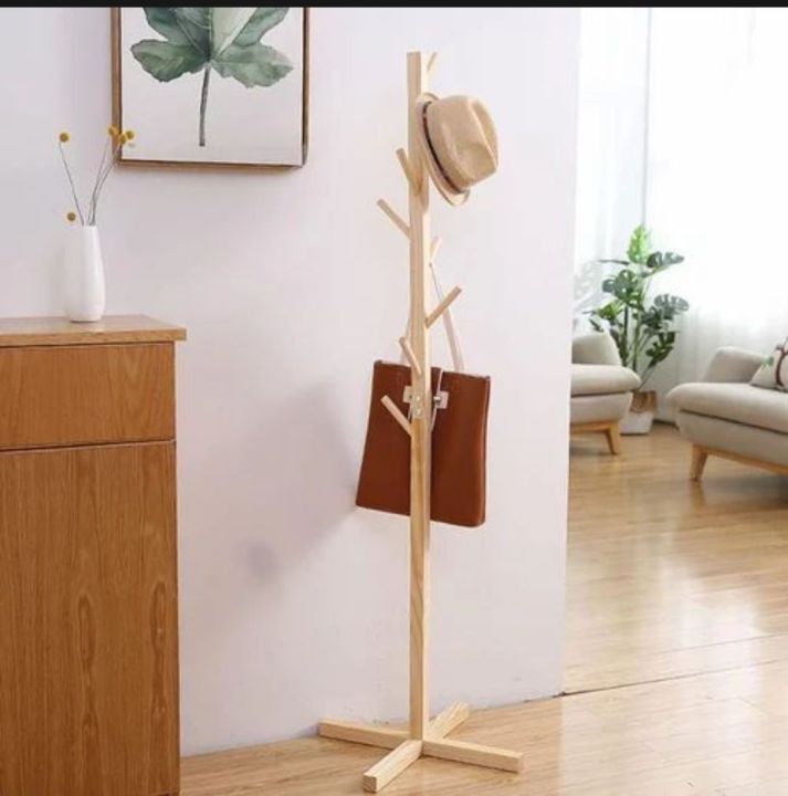 (Si) wooden coat rack stand | Daraz.com.bd