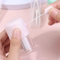 Contact Lens Cleaner Case With Tweezer & Applicator Manual Rotary Lens Washer | Cleaner Travel Plastic Container Storage Soaking Box | Lens Washer + Tweezer & Applicator |. 