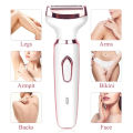 4 in 1 Electric Epilator Bikini Eyebrow Nose Women Lady Facial Hair Removal Trimmer Face Body Painless Female Shaver Depilator.