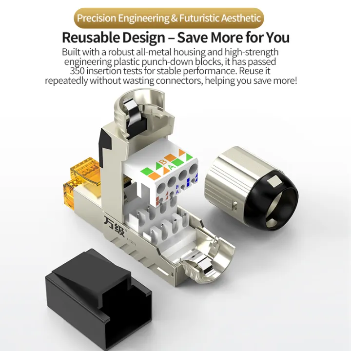 WANJEED%20Tool-Free%20RJ45%20Connector,%20Tool-Free%20For%20Installation%20Cable%20CAT8%20CAT7%20CAT6A%20Network%20Shielded%20STP%20For%20Ethernet%20Cables%20-%20Image%202