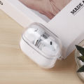 Transparent Earphone Case For Samsung Galaxy Buds 3 Pro Case PC Soft Silicone Clear Headphone Cover For Samsung Galaxy Buds 3Pro. 