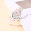 Reloj Mujer Fashion Women Watches White Silicone Jelly Quartz Watch Ladies Dress Wrist Watch Gifts for Girls Relogio Feminino. 