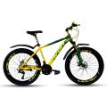 26 inchi 21 Speed Gear Cycle With Suspension Lockout fork High Rim Coloring Fat Spoke With Shimano Parts.