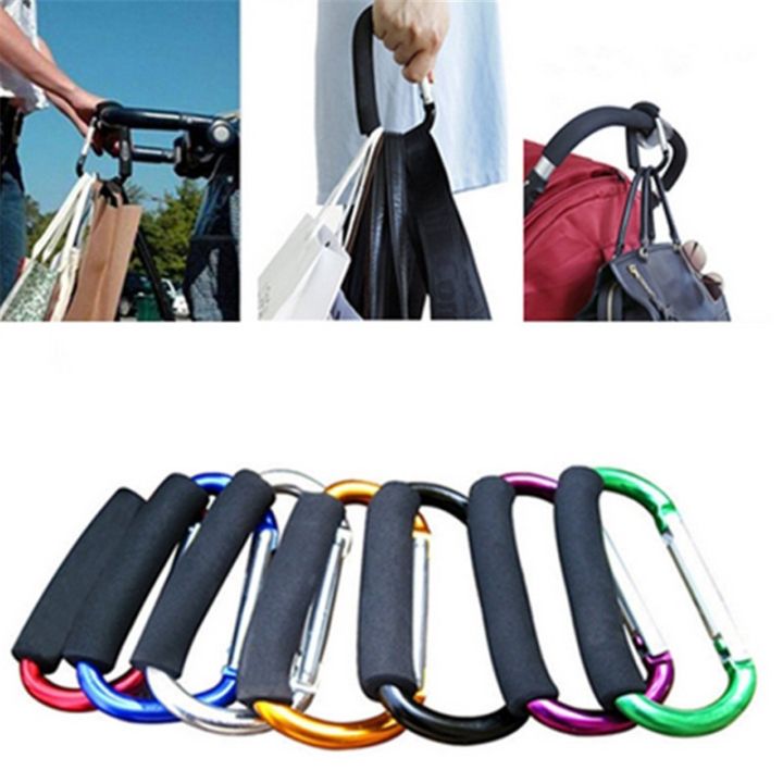 Large%20Carabiner%20Stroller%20Hooks%20Organizer%20Aluminum%20D%20Ring%20Spring%20Snap%20Keychain%20Clip%20Carry%20Handle%20for%20Hanging%20Purses%20Shopping%20Bags%20-%20Image%204
