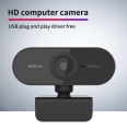 1080P Full HD Computer Network Camera with Microphone USB Plug PC Mac Laptop Desktop Live Video Call Work Mini Camera. 