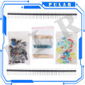 PLR Diy New Electronics Components Basic Starter Kit for Arduino UNO MEGA2560 Raspberry Pi with LED Buzzer Capacitor Resistor. 