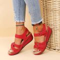 Women Sandals Soft Stitching Ladies Comfortable Flat Open Toe Beach Shoes Footwear Treking Fashion Womens Slippers3 Colors. 