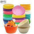 50 Pieces Multicolor (5cm/small size) Cupcake Liner / Baking Cup Mold Paper / Egg Tart Baking.