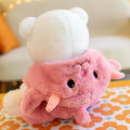 Vorix Cute 30/40cm Teddy Bear Plush Funny Turn Into Dinosaur Shark Sheep Creative Doll Valentines Day Gifts Birthday Kids Party Decor. 