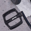ZTTO 3 Bearings MTB Externa Big Bearing Flat Pedal Steel axle XC AM Mountain Road bike Anti-slip Nylon Plastic 9/16 Bicycle. 