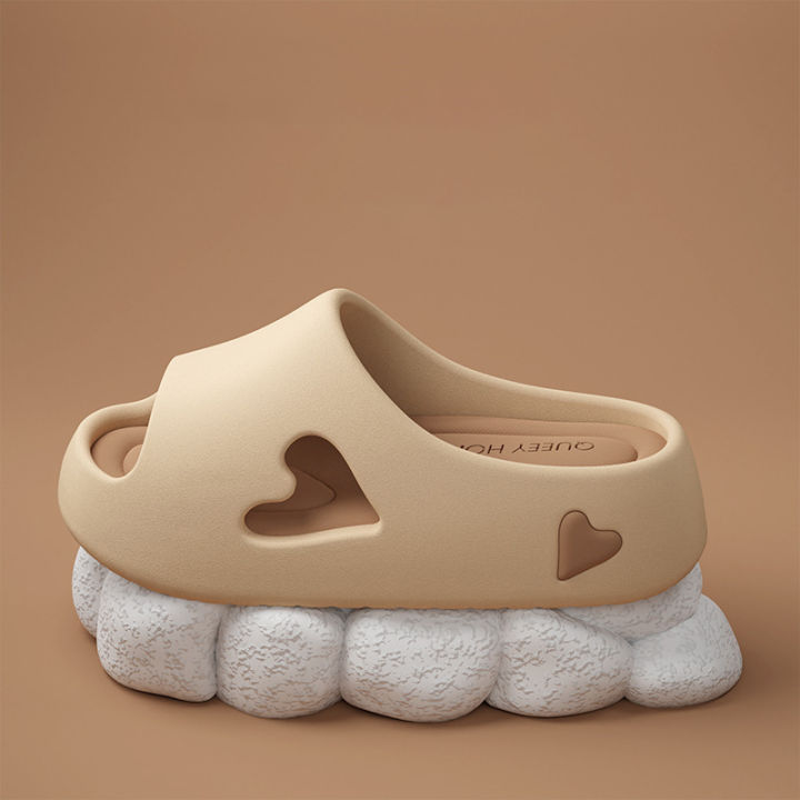 2025%20Fashion%20Women's%20Slippers%20Sandals%20Beach%20Slides%20Solid%20Color%20Non-slip%20Thick%20Shower%20Shoes%20for%20Summer%20Home%20Outside%20-%20Image%204