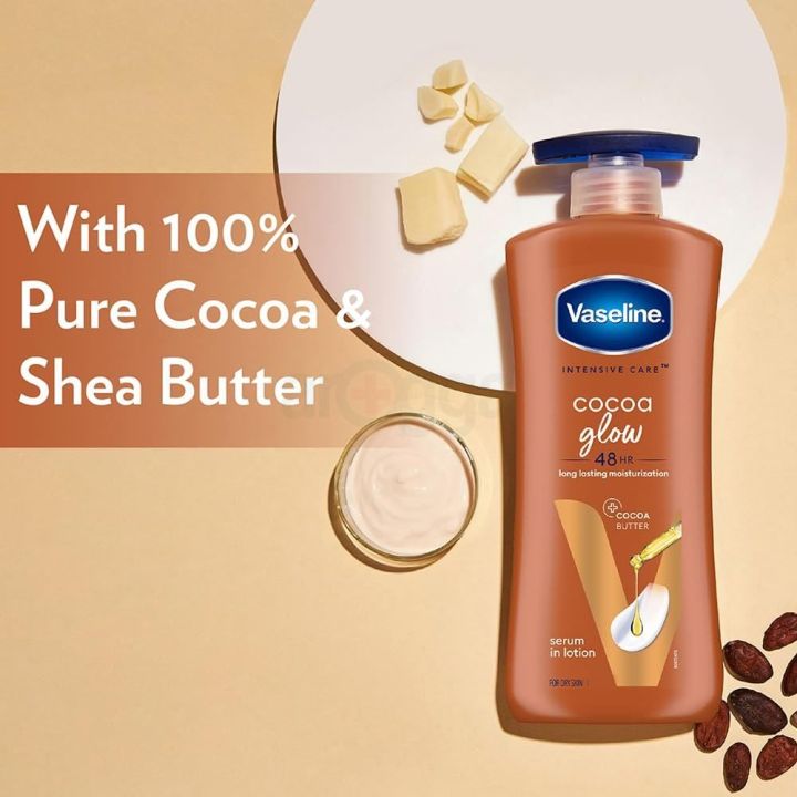 Vaseline Intensive Care Cocoa Glow Body Lotion 400ml