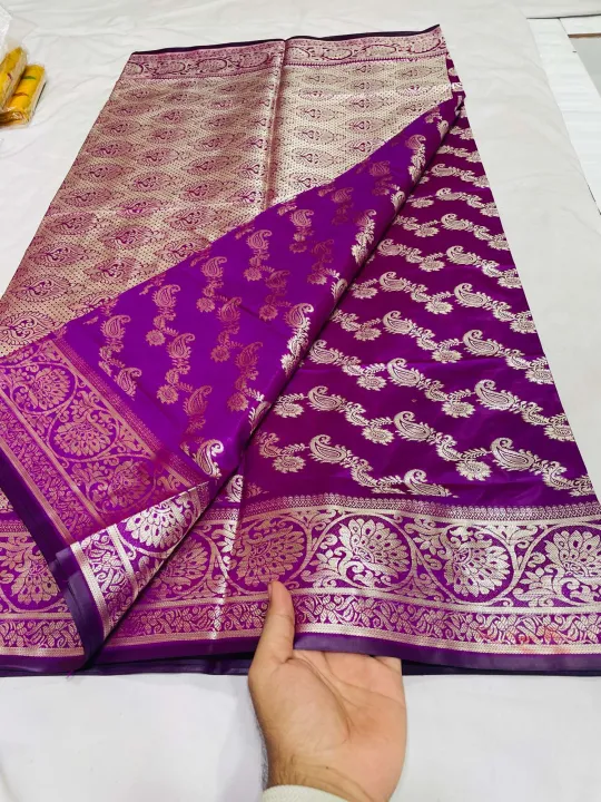 New%20silk%20benaroshi%20saree%2012%20hat%20without%20blouse%20piec%20-%20Image%208