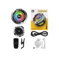 MEMO CX26 Cooling Fan - Magnetic Phone Cooler - RGB Stylish Light - 30w High Power Cooling Flagship - CX-26 Mobile Phone Cooler For Gaming With Magnetic Sheet and Back Clip - Three Controled Modes. 