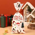 25/50/100pcs Christmas  Bag Candy Bag 2026 Merry Christmas Decoration For Home Xmas Navidad Noel New Year Packing Bags. 