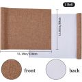1 Sheet 51 x 11.8 Linen Book Cloth Brown Books Binding Fabric Surface Paper Backed Bookcover Densely Woven Cloth Books Album. 