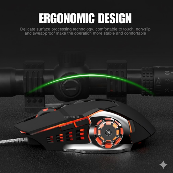 PRO%20Wired%20Gaming%20Mouse%20RGB%20with%203200dpi%20-%20Breathing%20LED%20USB%20Wired%20Optical%20Computer%20Mouse%20with%206%20Buttons%20&%20Braided%20Wire%20including%20Side%20Buttons%20-%20Mouse%20with%20FREE%20Mouse%20Pad%20for%20laptop,%20PC,%20Gaming%20&%20Office%20Use%20by%20FunBug%20-%20Image%205