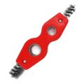 4 in 1 Double-headed Copper Pipe Brush Copper Tube Polishing Inside Outside Reamer Pipe Cleaner Chamfering Tool Pipe Deburrer. 