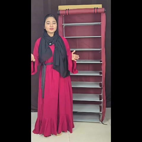9 Layer Portable Shoe Cabinet – Space Saving Shoe Organizer
