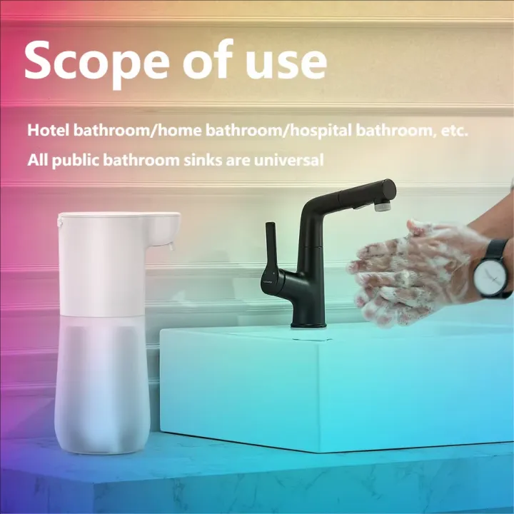 HOMEFISH%20Smart%20Sensor%20Automatic%20Soap%20Dispenser%20350ml%20USB%20Charging%20Contactless%20Soap%20Foam%20Dispenser%20Hand%20Sanitizer%20Machine%20-%20Image%205