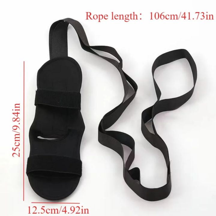 Yoga Ligament Stretching Belt, Strap for Plantar Fasciitis & Ankle Joint Correction, Multi-Loop Physical Therapy Tool