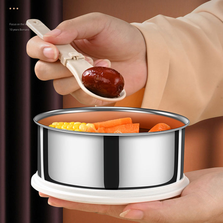 4pcs%20set%20Portable%20Lunch%20Container%20Set%20(47.5%20Ounces),%20Stackable%20304%20Stainless%20Steel%20Bento%20Box%20with%20Utensils%20-%20Image%204