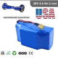 36v 42v 4.4ah Hoverboard lithium battery. 