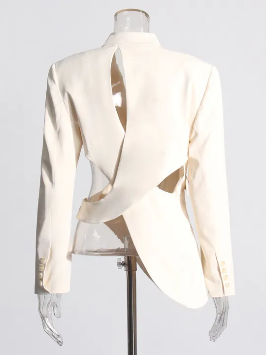 TWOTWINSTYLE%20Solid%20Hollow%20Out%20Backless%20Slimming%20Blazers%20For%20Women%20Notched%20Collar%20Long%20Sleeve%20Spliced%20Button%20Blazer%20Female%20New%20-%20Image%206