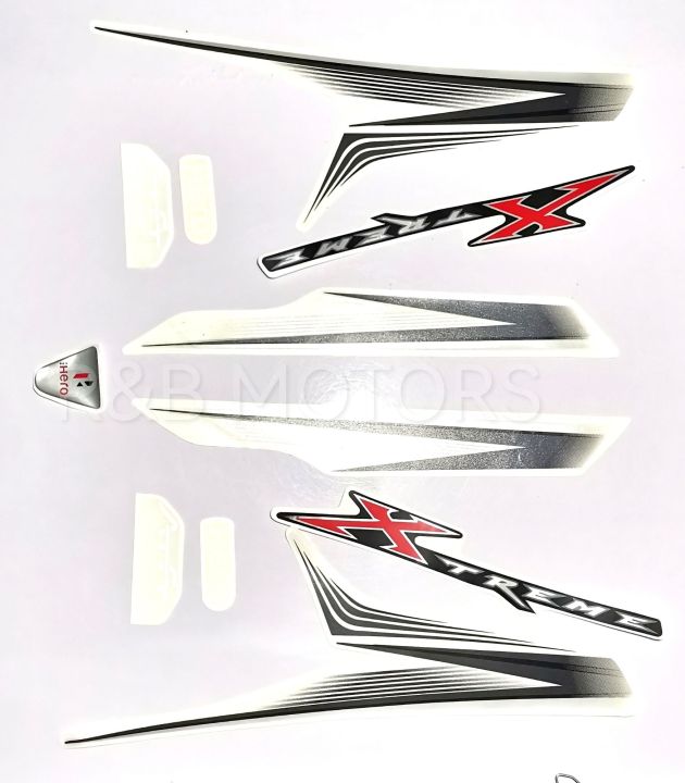Sticker Kit Cbz Xtreme Logo Motorcycle Hero Honda Cbz Xtreme
