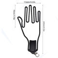 Golf Glove Extension Rack Hanging Glove Holder Glove Shaper Plastic Glove Holder With Metal Buckle Golf Accessories.