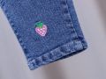 Girls jeans straight pants nz69. 