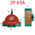 New 2 Pole Double Throw Knife Disconnect Switch 32A 63A 100A DPDT Cutter Safety Disconnect Switch Power Disconnect Switch. 