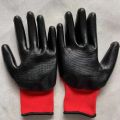 12 Pair Red Nylon Rubber Coated China High Quality Hand Gloves, Use For Agriculture Work, Construction Work, Workshop, Materials Handling, ETC Protect YourbHand Safely....