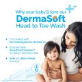 Mamaearth Baby DermaSoft Head to Toe Wash with SensiCareComplex™ for Baby's Sensitive Skin - 250 ml. 