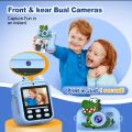 57mm Mini Thermal Printer Children
Digital Photography Print Instant Camera 1080PHD Dual Lens Kids Video Recorder for Girls Boys.
