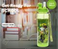 Cute Water Bottle For School Kids Boys, Girls, BPA FREE Tritan & Leak Proof & Easy Clean & Carry Handle, 23oz/ 680ml. 