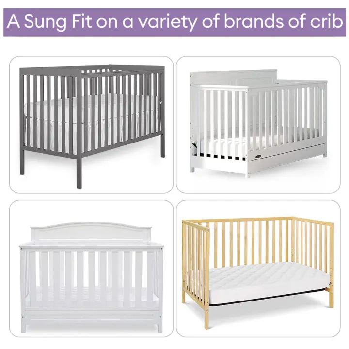 1pc%20Crib%20Mattress%20Protector%20Smooth%20Waterproof%20Mattress%20Cover%20Washable%20Anti%20Mites%20Bed%20Cover%20-%20Image%205