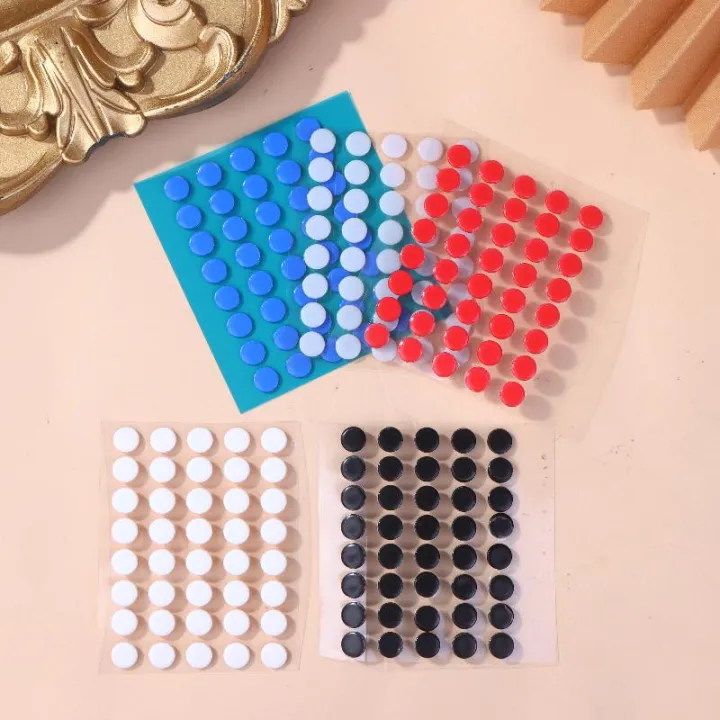 40Pcs%206.5mm%20Diameter%200.8mm%20Thickness%20Small%20Dots%20Universal%20Mouse%20Skates%20For%20Rubberized%20Mouse%20Foot%20Glide%20Feet%20Sticker%20-%20Image%204