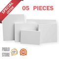 5 Pieces Of 16 × 18 Cm Artist Canvas Boards With Woodern Frames. 