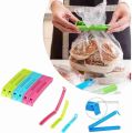 5pcs/Set Kitchen Accessories Seal Clips Sealing Bag Sealer Food Storage Tools Fruit Snack Preservation Bag Clamp Kitchen Gadgets. 